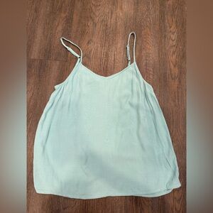 Style & Co Blue Tank Top Size Small